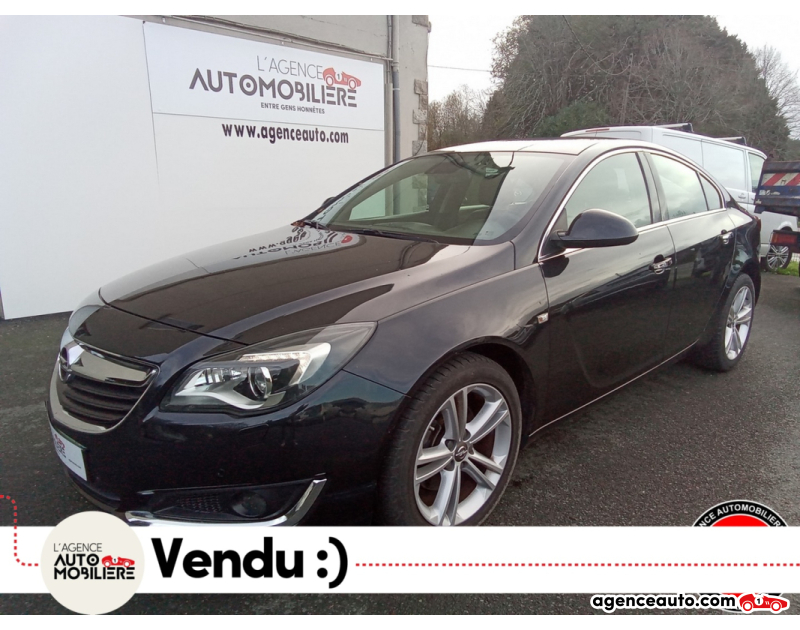 Achat voiture occasion, Auto occasion pas cher | Agence Auto Opel Insignia 2.0 CDTI 160 COSMO PACK BVA Noir Année 2015 Automatique Diesel